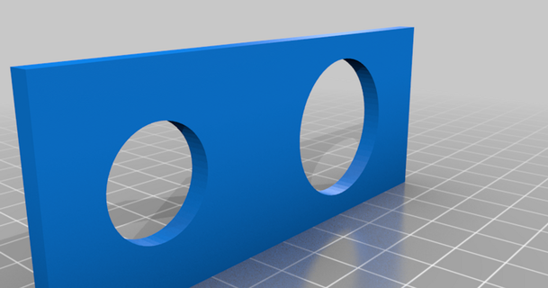 Kalibrierung Teller Löcher Sarvenn 3D Modelle Drucker Prüfung thingiverse 3d print model - Mito3D