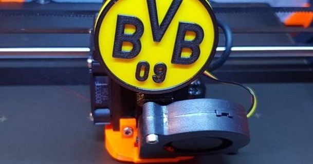 pej borussia Dortmund extrusora visualizador kawuezel 3D modelos impresoras accesorios prusa prusai3 prusai3mk3 fútbol 3d print model - Mito3D
