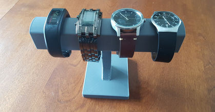 básico multi watch ficar pé hobb3s baixar livre stl modelo printablescom 3d modelos passatempo fabricantes organizadores limpar limpo simples relógio inteligente 3d print model - Mito3D