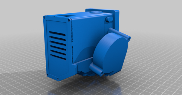 Snapmaker 2 extra Kühlung Ventilator nivekmai 3D Modelle Drucker Zubehör thingiverse 3d print model - Mito3D