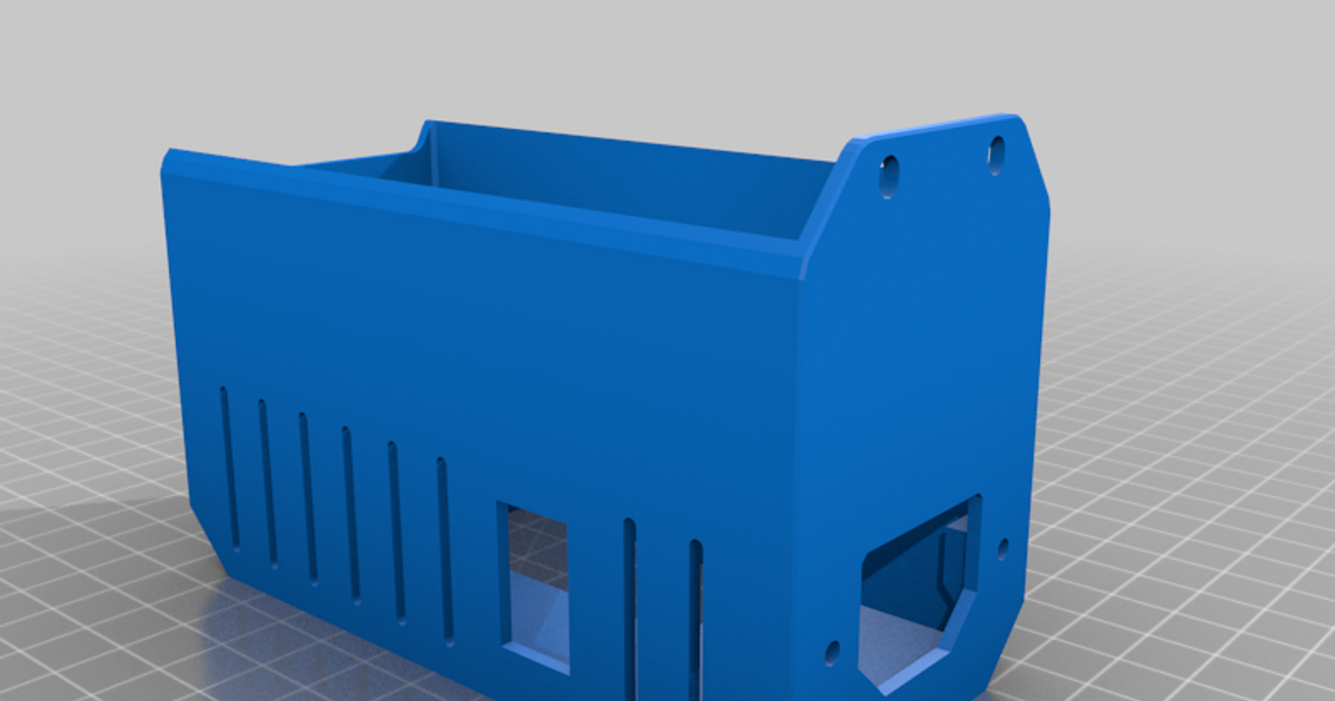 prusa bear holder generic psu arix 3D Models Printers - Upgrades support 3D print model - Mito3D