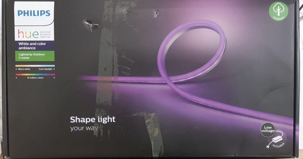 Philips Farbton Clip betrügen 3D Modelle Haushalt draussen Garten LED Hue Lichtstreifen 3d print model - Mito3D