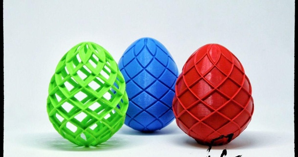 easter eggs 2021 c47 3d 3D Models Seasonal designs Spring & Easter decoration set cage eastereggs 3d print model - Mito3D