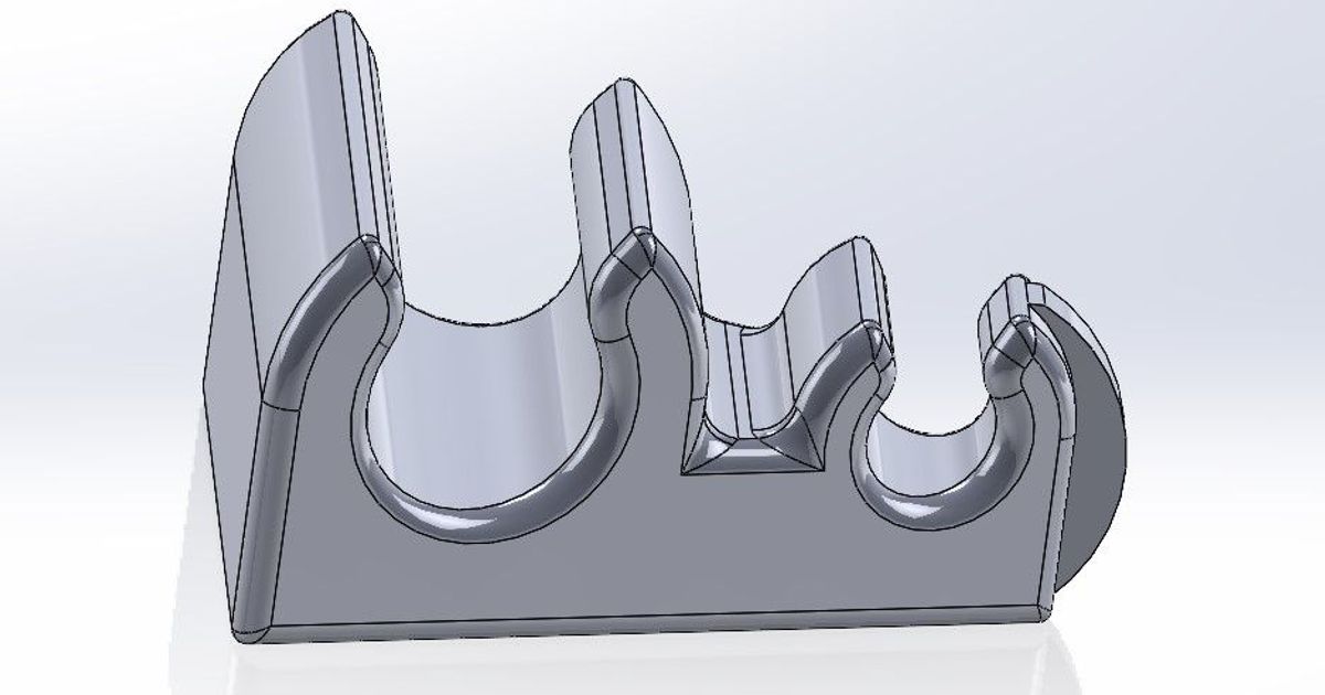 mangueira grampo micro calibre hpa linhas conta ruahl 3D modelos Esportes ar livre Pistola pcp 3D print model - Mito3D