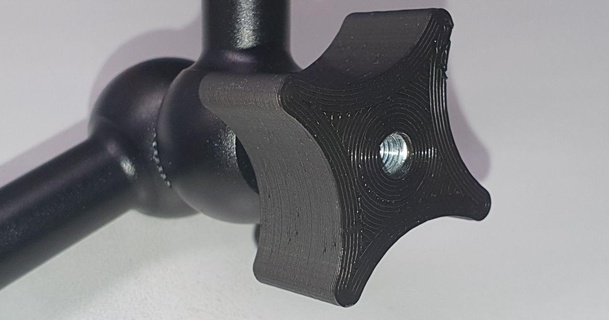 m5 high torque thumbnut sica 3D Models Hobby & Makers Mechanical Parts thumbscrew 3d print model - Mito3D