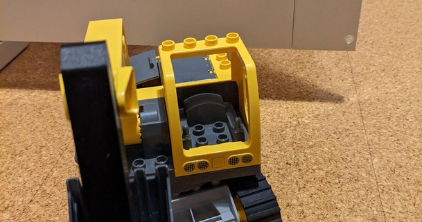 Lego escavadora 64771 59186 mm 3D modelos brinquedos jogos construção empacotador gelenkarm 3d print model - Mito3D