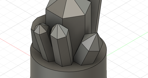 Led rgb kristal ışık Lamba steppenpferd 3D modeller Sanat tasarım tasarımlar 3d print model - Mito3D