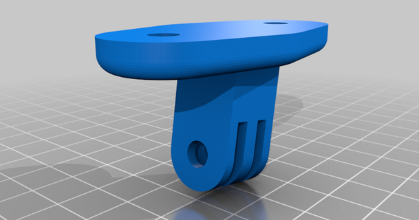 miata visiera gopro montare angolato Josh 3D Modelli passatempo creatori settore automobilistico supporto thingiverse 3d print model - Mito3D