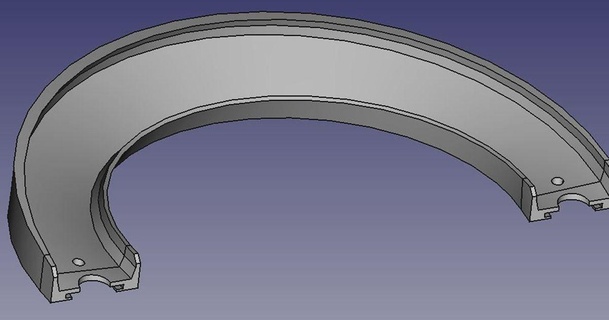 curva 180degrees hotwheels compatibile ivo 3D Modelli giocattoli Giochi veicoli traccia hotwheelstrack 3d print model - Mito3D