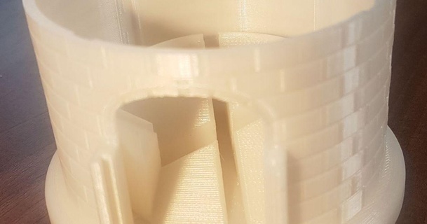 uzun temel katlanabilir zar kule sıvı 3D modeller oyuncaklar oyunlar yazı tahtası 3d print model - Mito3D