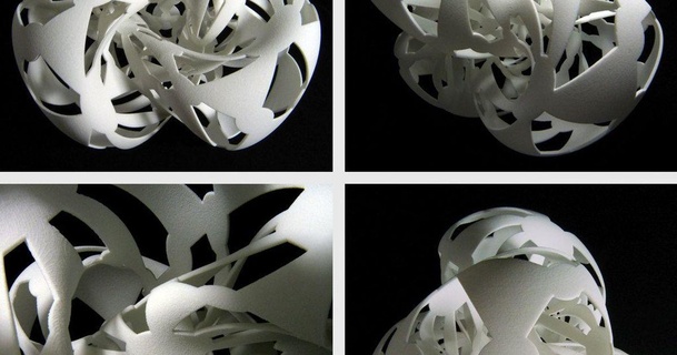 Klein çeyreklik kendinden geçmiş 3D modeller öğrenme matematik şeytani 3d print model - Mito3D