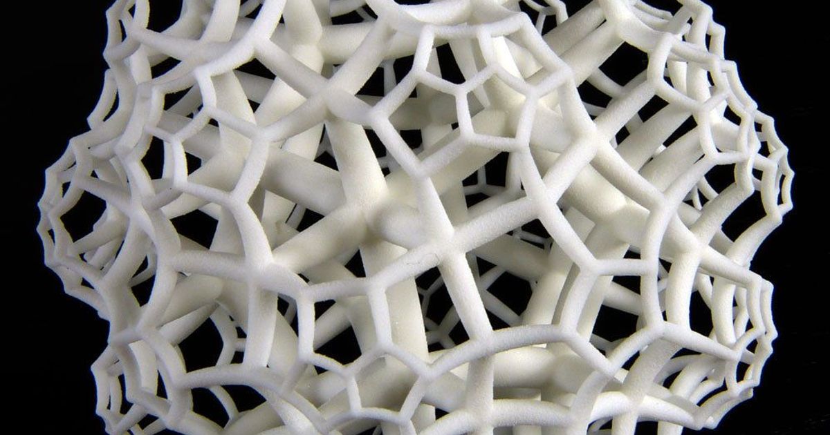 5 3 4 hyperbolic honeycomb henryseg 3D Models Learning Math thingiverse 3D print model - Mito3D