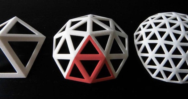 geodesic domes henryseg 3D Models Learning Math thingiverse 3d print model - Mito3D