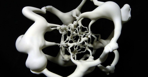 divertido 24 cell monos embelesado 3D modelos Arte diseño diseños thingiverse 3d print model - Mito3D