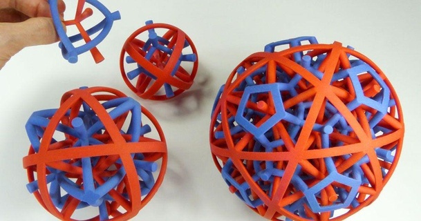 dual polychora henryseg 3D Models Learning Math thingiverse 3d print model - Mito3D