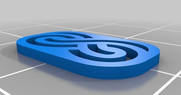 schleimer segerman fabricantes marca embelesado 3D modelos Arte diseño 2D platos logos thingiverse 3d print model - Mito3D