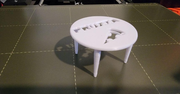 pruzza pizza saver retraction test mrichardson 3D Models Printers Test stringing 3d print model - Mito3D