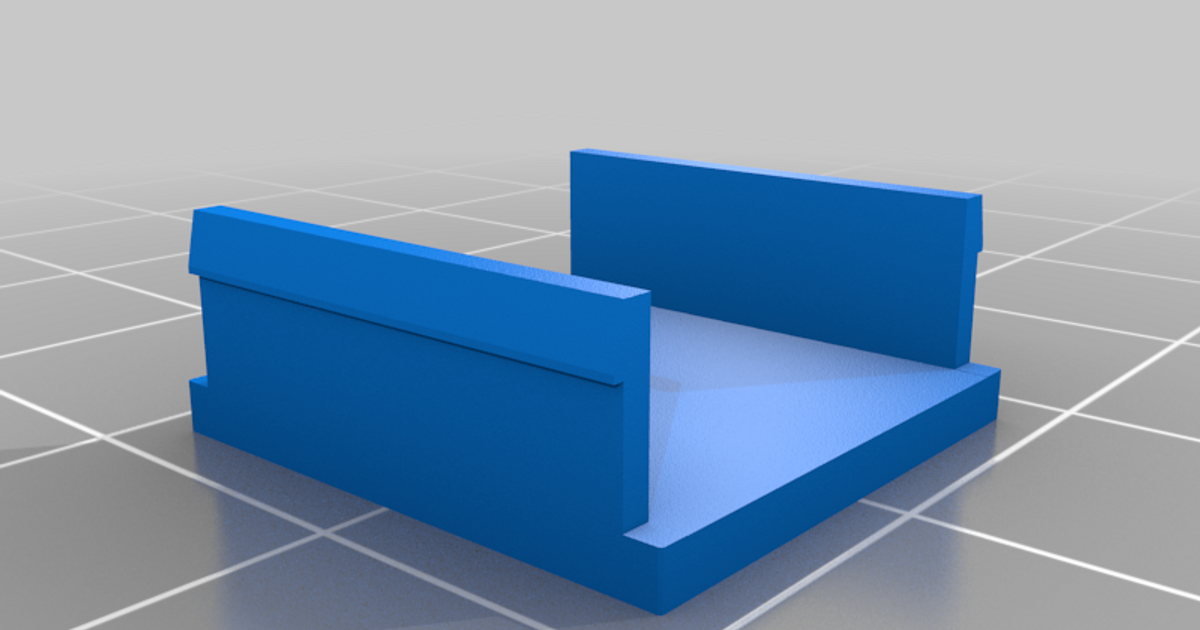 Tandberg tcd 300 310 placa frontal agujero tapones jjbunn 3D modelos artilugio audio thingiverse 3D print model - Mito3D