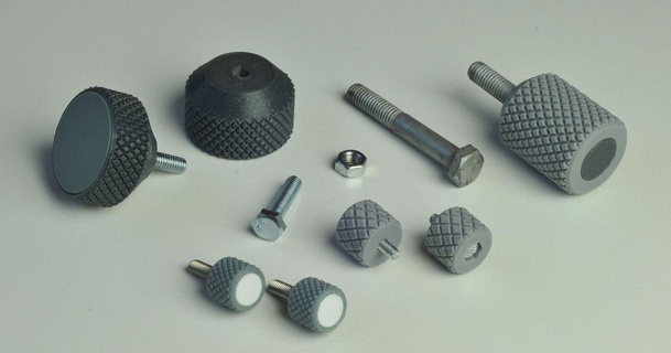 knurled knobs generator franpoli 3D Models Hobby & Makers Tools nut bolt openscad 3d print model - Mito3D