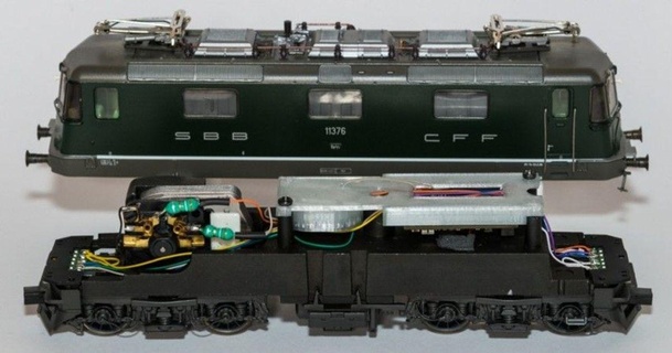 rklin 420 decodificatore halterung Gabriele 3D Modelli passatempo creatori RC robotica modelleisenbahn maerklin re420 3d print model - Mito3D