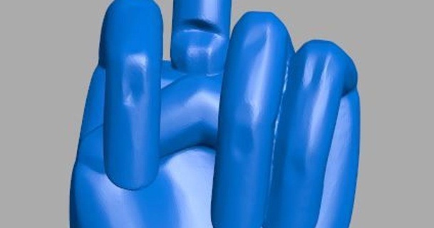 hand middle finger vanhooren franky 3D Models Art & Design Sculptures 3d print model - Mito3D