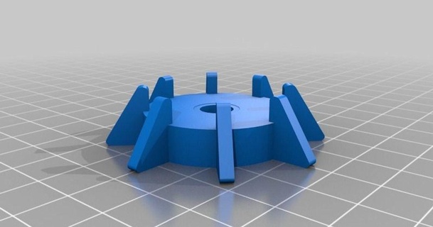 soltero atomizador estante soporte 30mm d4rksid3d 3D modelos artilugio decoración vapear ecig thingiverse 3d print model - Mito3D