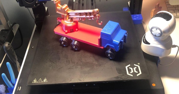 camião gru giovanni1954 3D modelos brinquedos jogos construção 3d print model - Mito3D