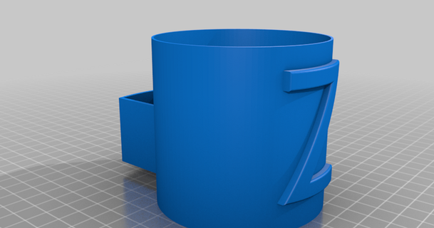 mast support drink holder zefer 3D Models Sports & Outdoor Other boat dinghy sailing sailboat thingiverse 3d print model - Mito3D