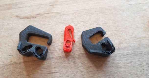 cordão tensor ganchos mirtilo 3D modelos Esportes ar livre 3d print model - Mito3D