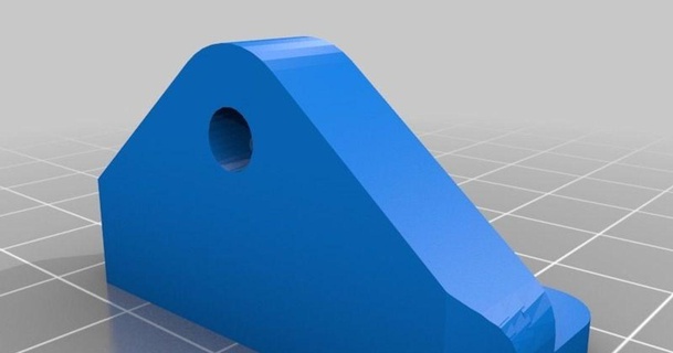 reforçado topo suporte Wanhão di3 mp criador selecionar z axis estabilizador jblakey 3D modelos passatempo fabricantes Ideias thingiverse 3d print model - Mito3D