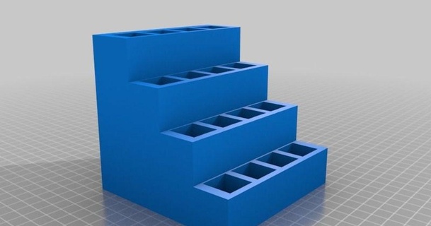 julep nail polish holder jblakey 3D Models Hobby & Makers Other Ideas thingiverse 3d print model - Mito3D