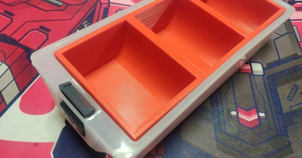 pequeno partes bandeja tro caprichoso 3D modelos passatempo fabricantes organizadores ferramenta caixa armazenamento organização 3d print model - Mito3D
