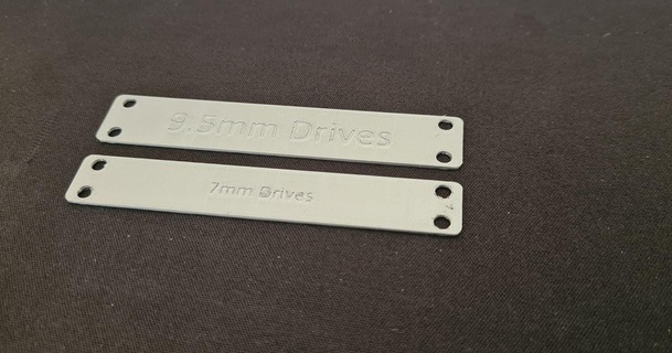 7mm ssd Stapler Mikroserver gen8 Halterung noekkk 3D Modelle Hobby Macher Elektronik Abstandshalter proliant 3d print model - Mito3D
