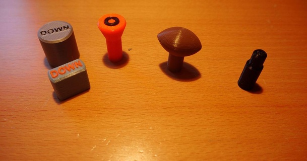 table Football aimants glenobie 3D modèles jouets Jeux planche 3d print model - Mito3D