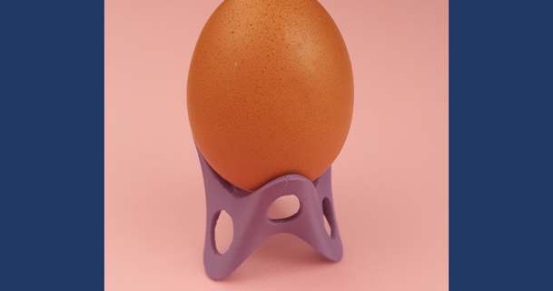 huevo estante soporte orgánico rorys3d 3D modelos casa cocina Pascua Resurrección 3d print model - Mito3D