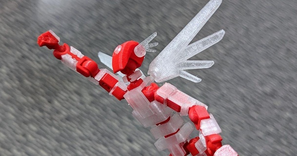 ailes chanceux 13 rxr 3D modèles jouets Jeux action figures statues robot Fée 3d print model - Mito3D