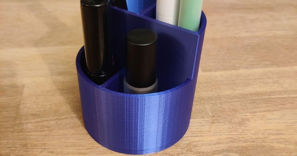 make-up holder tdibrian 3D Models Household Bathroom organizer bathroomorganizer makeup makeuporganizer makeupholder 3d print model - Mito3D