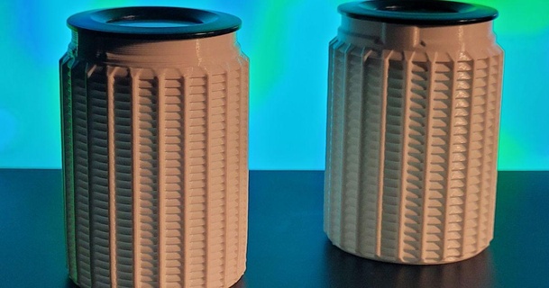 súper rápido sílice gel desecante carrete envase florero tomek 3D modelos impresoras accesorios 3d print model - Mito3D