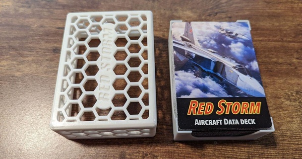 GMT juegos rojo tormenta aeronave datos tarjetas soporte enojadotaco 3D modelos juguetes tablero tarjeta 3d print model - Mito3D