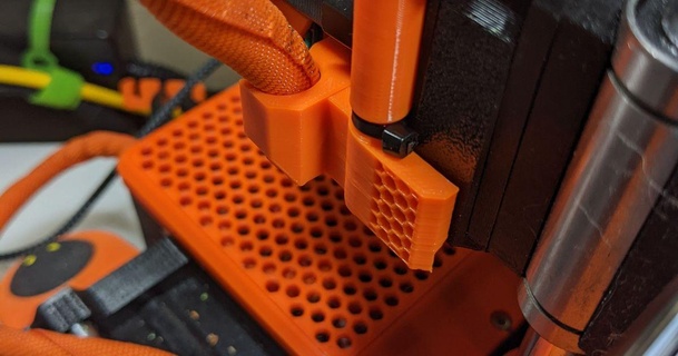 prusa mente pinda cavo guida v2 dakar 3D Modelli stampanti aggiornamenti 3d print model - Mito3D