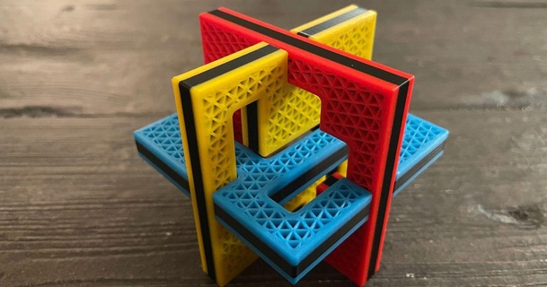 dan vite 3D modèles jouets Jeux puzzles Brain teasers 3d print model - Mito3D