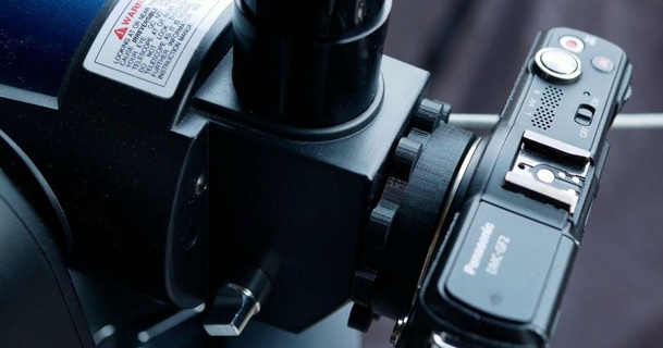meade etx70 caméra adaptateur m43 micro 4 3 spotmatic 3D modèles gadgets photo vidéo cameramount astronomie astrophotographie chose universelle 3d print model - Mito3D