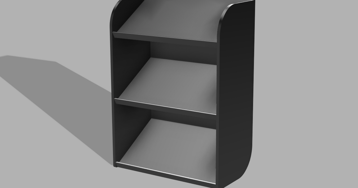 beer crate battery shelf slim version moritz 3D Models Hobby & Makers Other Ideas 3D print model - Mito3D