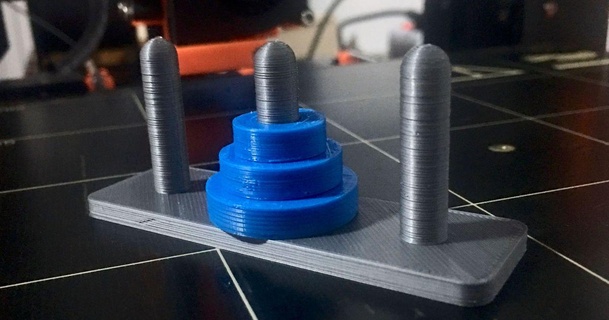 Torre hanoi puzzle plabscz 3D Modelli giocattoli Giochi Brain teasers 3d print model - Mito3D