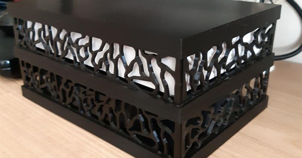 maske konteyner bogdilik 3D modeller ev halkı yaşayan oda yönlendirici tv kablosuz 3d print model - Mito3D