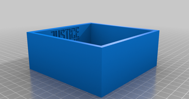 dc portavasos caso funda zumbido 3D modelos casa equipo thingiverse 3d print model - Mito3D