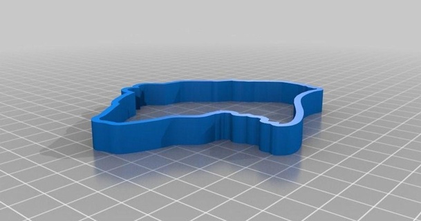 woodbadge bear cookie cutter old english workshop 3D Models Hobby & Makers Other Ideas thingiverse 3d print model - Mito3D