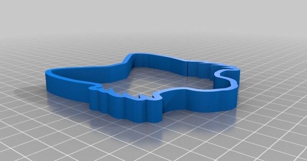 woodbadge fox cookie cutter old english workshop 3D Models Hobby & Makers Other Ideas thingiverse 3d print model - Mito3D