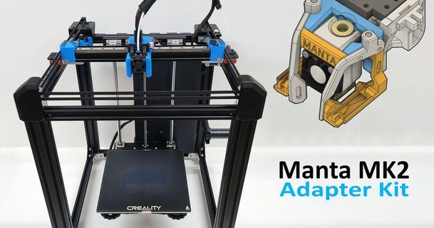 ender 5 core xy manta mk2 adapter kit boothyboothy 3D Models Printers - Upgrades thingiverse corexy corexyprinter 3d print model - Mito3D