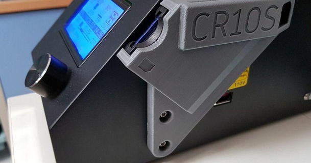 sd tarjeta adaptador alojamiento crealidad cr10s cr10 boothyboothy 3D modelos 3D impresoras 3D impresoras actualizaciones cr10 crealidad microsd cr10s thingiverse 3d print model - Mito3D